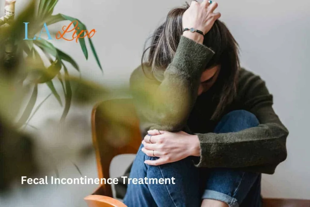 woman worried about fecal incontinence diet Binley