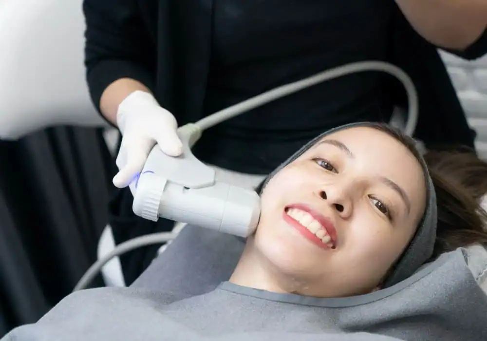 HIFU treatment Binley in progress