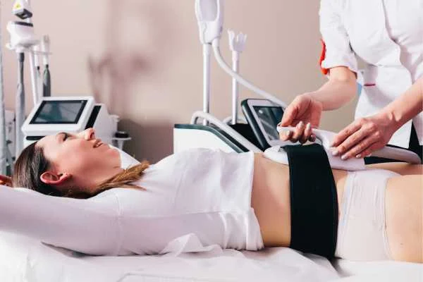 woman having body sculpting to help improve her body image and her mental health Binley