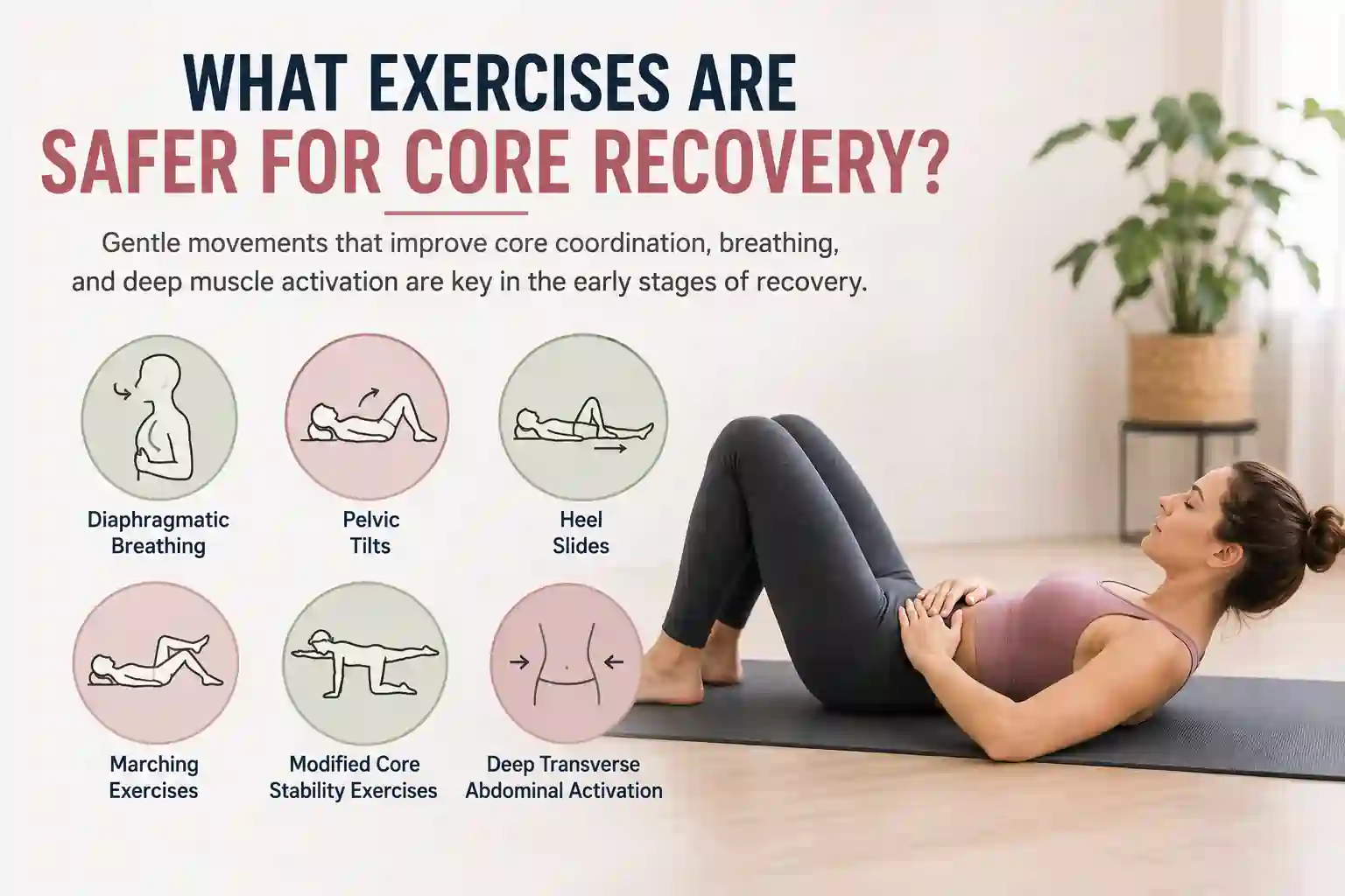 What Exercises Are Safer for Core Recovery Binley